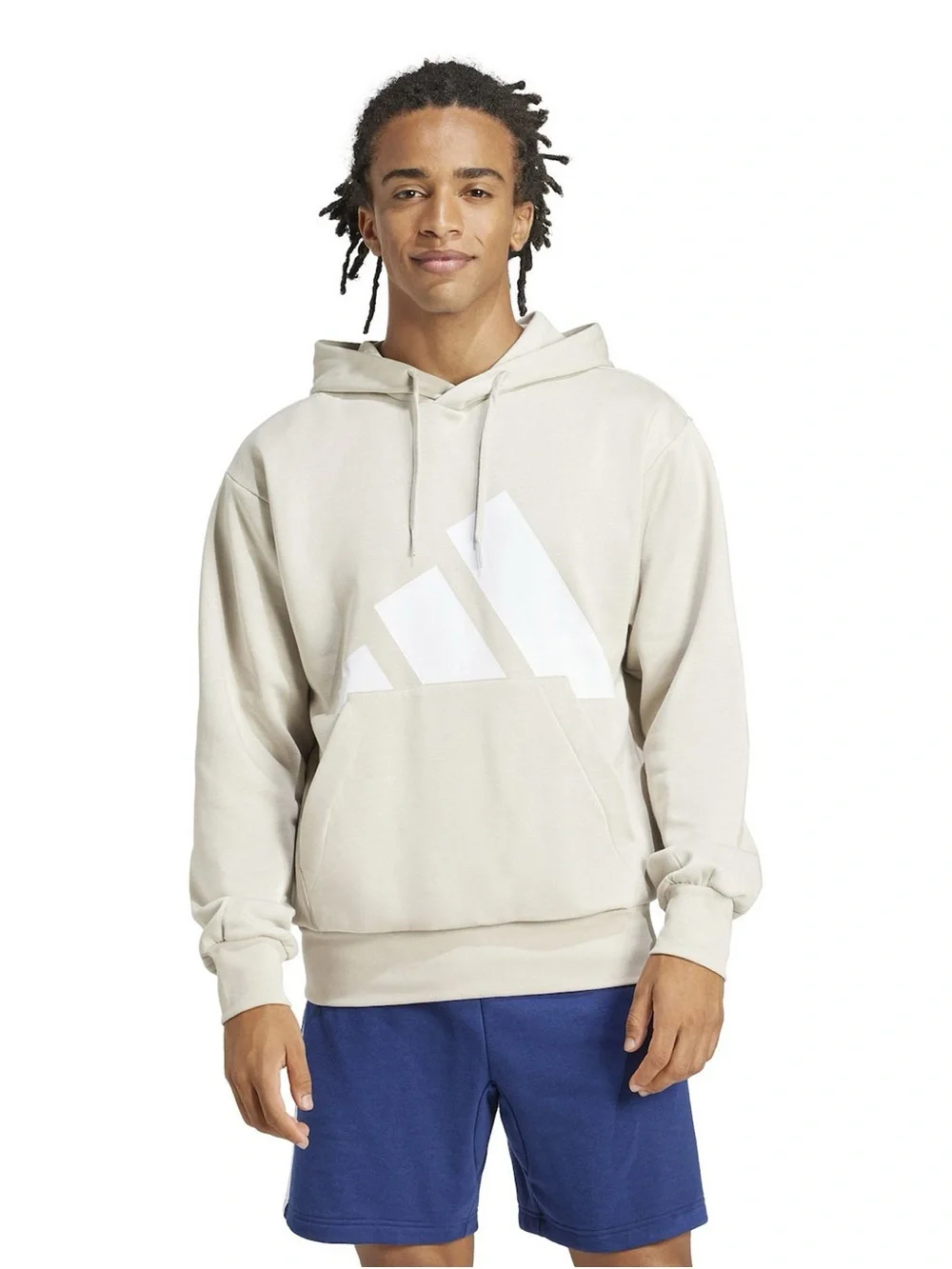 Adidas Men's Big Logo Fleece Hoodie NWT